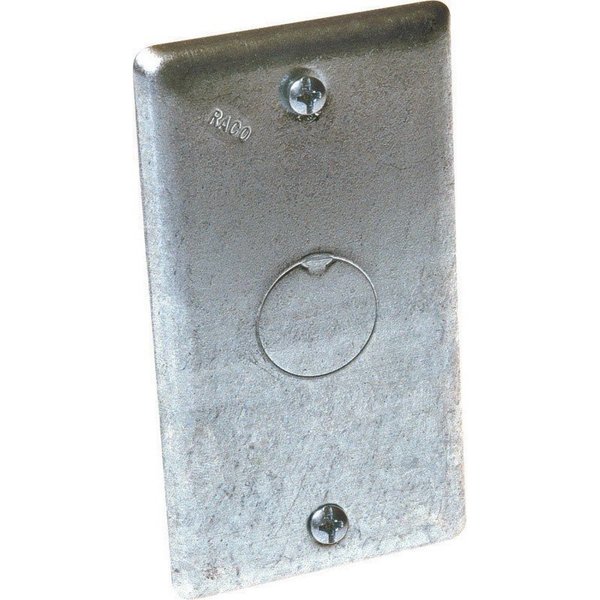 Hubbell Electrical Box, Outlet Box, 1 Gang, Steel 861